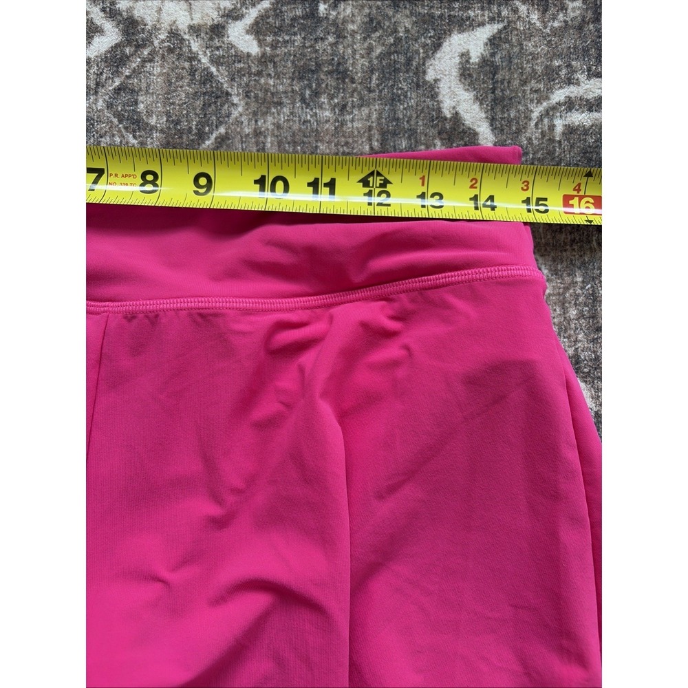 Athleta Pink Activewear Shorts Size Medium Built-in Liner NEW - Picture 6 of 6